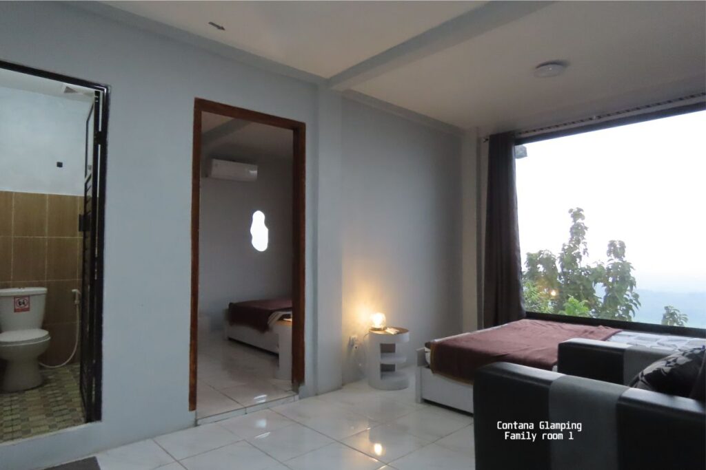 harga Hotel dekat heha sky view. Contana Glamping Family room 